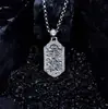 Colgante de Plata 925 con el Mantra de Nueve Caracteres, la Osa Mayor y Diseño de Tai Chi, con Monedas y Símbolos de Dinero