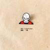 Broche de Metal Anime Dragon Ball Comic Goku Vegeta Desenho Animado Roupas Mochila Medalha Acessórios Ornamentos