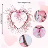 Amazon Día de San Valentín Producto Nuevo Guirnalda Simulada de Bayas de Amor Transfronteriza Chimenea Colgante de Puerta Decoración de Escritorio Accesorios