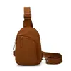 Bolso cruzado de un solo hombro de nicho nuevo transfronterizo bolsa de pecho de nailon deportivo casual al aire libre para ciclismo bolsa pequeña bolsa para teléfono comercio exterior