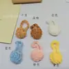 Acessórios de Touca de Tricô 8cm Conjunto Pinguim Amendoim/Crayon Shin-Chan Conjunto de Produto Acabado Touca Fofa