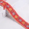 Cinta jacquard de flor de trompeta de color sólido de 3 cm, accesorio para ropa, decoración del hogar, cortinas y diversas decoraciones DIY G3622