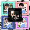 Soporte Offline Hepu Ren60 Tarjetas Cuadradas Blanditas Lindas Populares de Diez Caracteres, Tarjetas de Merchandising de Alta Calidad Hechas por Fans