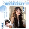 Peluca para Mujer Rojo de Internet Rizo de Lana Japonés Lolita Larga Rizada Japonés Jk Rizo Flequillo Cobertura Completa de Cabeza Peluca para Niñas