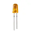 F3/3MM luz laranja luz laranja pé curto destaque luz laranja conta de LED lâmpada LED diodo emissor de luz cabeça redonda