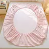 Sábana Bajera de Algodón de Fibra Larga de Xinjiang, Sábana Ajustable, Pieza Única, Algodón Puro, Todo Algodón, Individual, Doble, Dormitorio Estudiantil, Funda Nórdica, Funda de Almohada, Juego de Tres Piezas