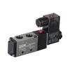 Válvula solenoide 4v210-08 neumática de cinco vías y dos posiciones 12V controlador de válvula 24v interruptor de válvula electrónica 220V Dade