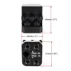 Compatible con herramientas de tensado de cadena serie 5, para cadenas de motocicleta, ATV y motos de cross; tensor de cadena para ATV