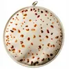 Bolsa Térmica Popular de Tortilla de Milho Transfronteiriça, Almofada Redonda Térmica Especial de Algodão Puro Espesso Mexicano, Isolamento Térmico Doméstico para Pão