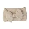 Diadema para Bebé Suave Elástica de Nylon con Moño Diadema para Cabello para Recién Nacido Bebé Niña Pequeña Linda Aro para el Cabello