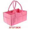 Bolsa de Fraldas de Feltro em Estoque Transfronteiriça, Bolsa Espessa para Fraldas de Mamãe e Armazenamento de Brinquedos Diversos, Bolsa Úmida de Fraldas de Feltro