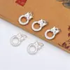Princesa Fugitiva Moño Hebilla de Paz Collar de Plata de Ley Nuevo Colgante de Campana de Plata para Mujer Regalo para Novia Joyería de Plata