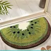 Tapete Absorvente Irregular Fofo para Banheiro Tapete Geométrico Abstrato para Porta de Vaso Sanitário Tapete Decorativo para Vestiário Guarda-roupa