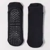 Meias de yoga 90% algodão meias atoalhadas algodão antiderrapante silicone fitness pilates toalha feminina meias esportivas atacado