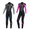 Entrega de una pieza traje de buceo de 3MM para hombre traje de buceo de una pieza de manga larga cálido para mujer traje de baño de invierno a prueba de frío para surfear snorkel