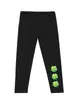 Leggings infantis para outono e inverno, fornecimento transfronteiriço, feitos sob medida com estampas de transferência térmica de desenhos animados, feitos de tecido de fleece fino, calças compridas respiráveis e altamente elásticas