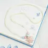 Jingdezhen Cerámica Serie Oceánica Concha Color Dopamina Pulsera de Cuerda Tejida Simple Linda Versátil Accesorio para Mejor Amigo Venta al por Mayor