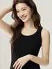 Colección nueva 2026: Chaleco sin mangas de cachemira pura para mujer, diseño de cuello en U, capa base versátil, creando un look relajado y elegante