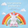 Paquete de Material Tejido a Mano Transfronterizo Kits de Crochet Kits de Crochet DIY Adornos de Muñecas Hechas a Mano Colgantes