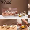 Serie de Juegos de Vasos de Vidrio para Agua de Regalo, Todas las Categorías de Bebidas Calientes, Seguro y Adecuado para Juegos de Vasos de Agua con Limonada, Venta al por Mayor
