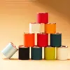 Nuevo Té de Regalo Caja de Regalo de Té Mini Portátil Lata de Papel Lata Pequeña Cilíndrica Caja de Empaque de Té Caja Vacía Fabricante de Té de Regalo