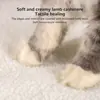 Producto más vendido transfronterizo: Nido de felpa personalizado para mascotas de cuatro estaciones, plegable y lavable, nido para mascotas con función de almacenamiento, rascador para gatos plegable
