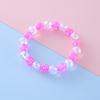 Pulseira Doce para Menina Estilo Coreano Espaçador Infantil Conta Dividida Conta Estourada Joias Boneca Miçangas Barraca Atacado Pulseira
