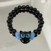 Pulseira de Contas Árvore de Natal, Design de Nicho, Pulseira Exquisita com um Toque de Elegância e Atmosfera, Pulseira Feminina, Fio Colorido para o Festival do Barco-Dragão