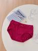 Ropa interior de modal para estudiantes de secundaria para niñas, entrepierna de doble capa antibacteriana, lazo de lunares pequeños, ropa interior triangular de alta elasticidad