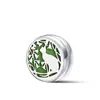 Hebilla de Acero Inoxidable de 12 mm para Aromaterapia Hebilla para Joyería Hebilla para Mascarilla de Aceite Esencial Hebilla Magnética de Fragancia Clip Expansor de Fragancia Broche