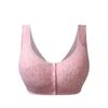 Sujetador de Algodón para Adultos Mayores Talla Grande para Madres Ropa Interior Deportiva para Mujer Sujetador Tipo Camisola sin Aros Talla Grande Delgado para Personas Mayores