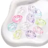Hebilla de Cadena Abierta Colorida Acrílica DIY Hebilla Transparente de Color Sólido Accesorios para Pulseras Collares Joyería Hechos a Mano DIY