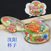 Serie Liaoning Dalian Shenyang Huludao Imán Magnético de Madera para Refrigerador Cultural y Creativo 3D Tridimensional Dibujos Animados Pegatina Magnética
