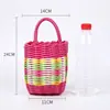 Cesta de almacenamiento de toallas para salón de belleza, cesta de plástico para ropa sucia, cesta de lavandería, contenedor de almacenamiento de juguetes para baño, cesto de lavandería