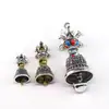 Aleación Bicolor Diamante Mortero Diamante Campana Pulsera Dorso Nube Colgante diy Seis Caracteres Palabras Verdaderas Campana Mortero Bodhi Accesorios