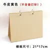Em Estoque Calendário de Mesa de 8 polegadas Suporte A5 Furo Duplo Versão Horizontal Vertical Suporte de Calendário Mesa Prateleira DIY Feita à Mão para Exibição de Folhas Soltas