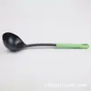 Conjunto de Utensílios de Cozinha de Nylon 6 Peças Colher Colorida com Cabo de Inserção Pá Conjunto de Escorredor Frigideira Antiaderente Pá Especial Utensílios de Cozinha