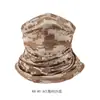 Cachecol Mágico Esportivo Outdoor Transpassado Camuflado com Capuz Proteção Solar Rápido Secagem Gola Tubo Máscara para Ciclismo