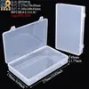 Caja de plástico transparente para accesorios de somier, caja de almacenamiento para piezas de baterías, caja de clasificación de herramientas