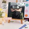 Sasuke Naruto Pintura a Óleo Digital DIY Pintado à Mão Colorir Desenho Animado Anime Acrílico Pintura a Óleo Pintura Decorativa Artesanato Periférico
