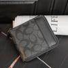 Billetera Nueva a Cuadros para Hombre Tarjetero Corto Compacto Tarjetero para Tarjetas Bancarias Tarjetero para Identificación Billetera con Múltiples Ranuras para Tarjetas Monedero