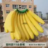 Frutas artificiais simuladas, bananas de plástico, duriões, cachos de lichia, modelos de pitaya, decorações e ornamentos para supermercado.
