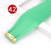 Extensiones de Cabello de Colores, Mechas, Extensiones de Cabello Lisas, Extensiones de Cabello Sin Costuras, Extensiones de Cabello de Colores para Colgar en la Oreja