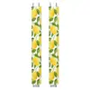 Novas Luvas com Cabo de Fruta Limão para Proteger de Manchas, Marcas de Dedos, Água e Manchas de Comida, Algodão e Linho Espessos Decoração para Eletrodomésticos