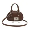 2024 Nuevo Diseño de Nicho Popular Simple Moderno Versátil Bolso Pequeño para Mujer Bolso de Hombro Único Cruzado Bolso de Mano Casual