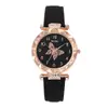 Comercio Electrónico Transfronterizo Más Vendido Reloj para Mujer Mariposa Grande Casual Decorativo Niñas Reloj de Cuarzo de Gama Alta Venta al por Mayor