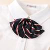 Ropa de Negocios Cuello de Flor para Mujer Azafata de Banco Atendente de Servicio al Cliente Negocios Estilo Coreano Lazo Corbata Pequeña Bufanda
