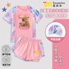 Traje de Baño para Niñas Capibara Infantil 2025 Nuevo Set de Dos Piezas Protección Solar Secado Rápido para Niños