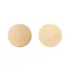 Adhesivo de silicona para pezones, invisible, antigolpes, redondo, transpirable, con forma de ciruela, adhesivo de silicona para areolas.