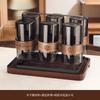 Hervidor de agua de vidrio anti-escaldaduras para sala de estar, apto para el hogar, taza de té, juego de tazas de alta gama, juego de agua, juego de té